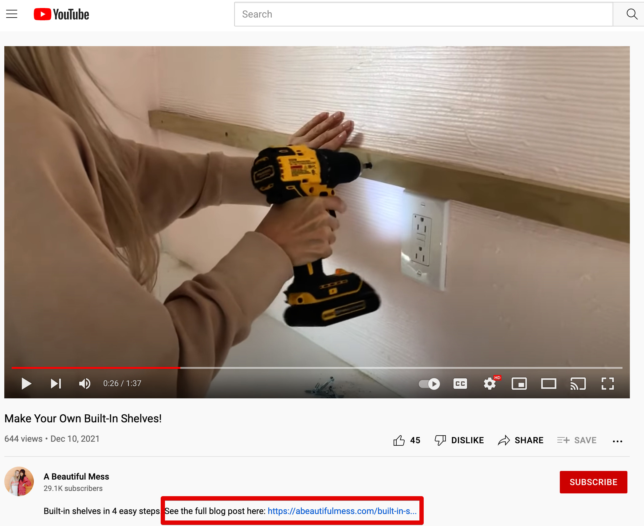 Youtube与博客文章