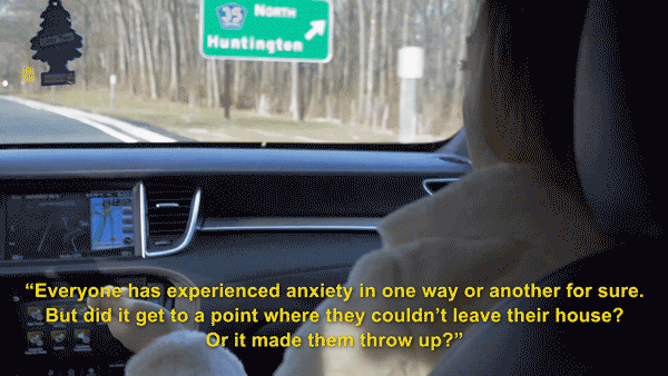 “每个人肯定都经历过这样或那样的焦虑。但事情发展到他们不能离开家的地步了吗?还是让他们吐了?”