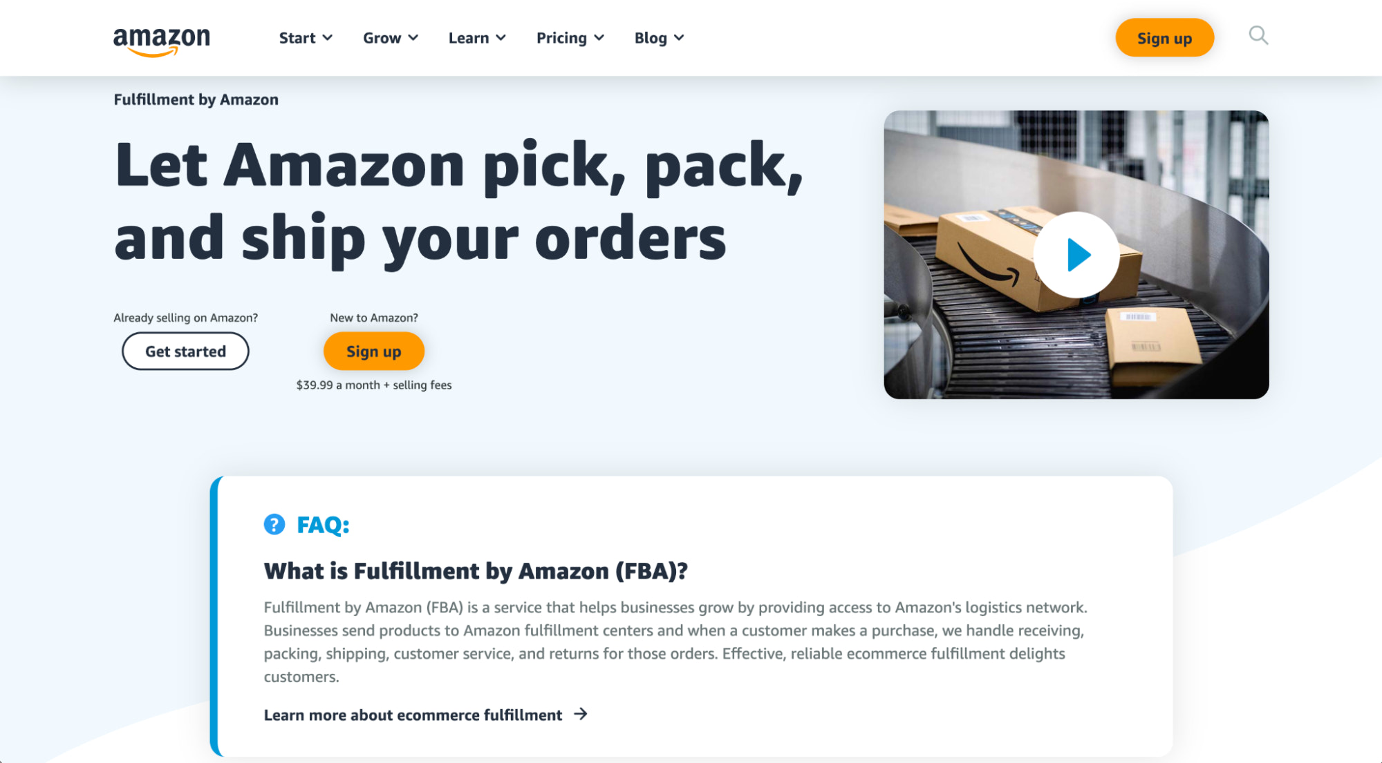 Fulfillment by Amazon