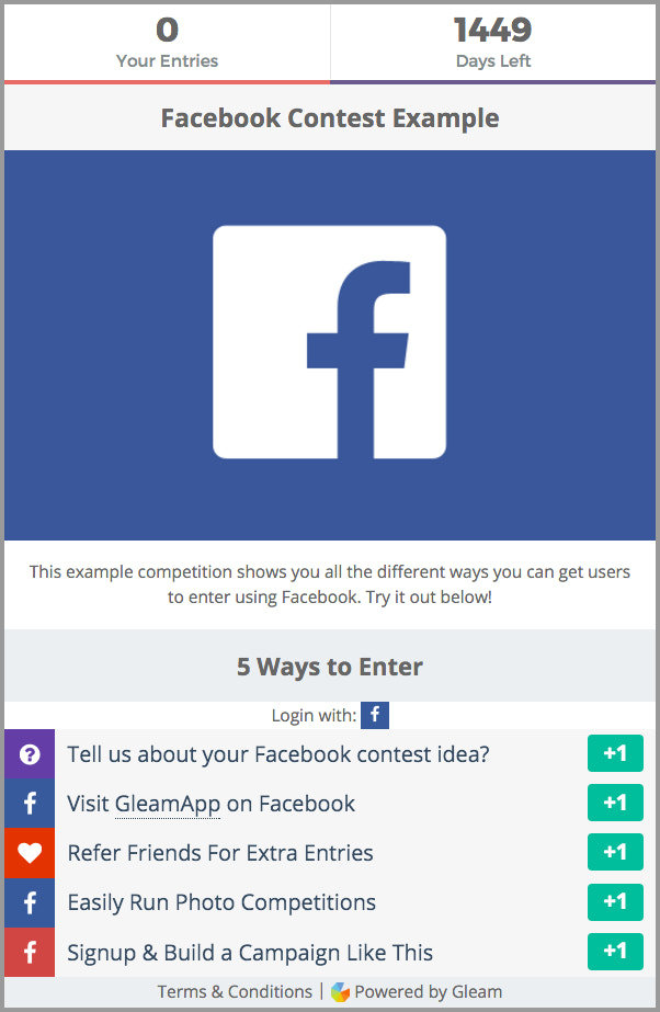 Use a Tool to Create the Giveaway 使用工具创建赠品