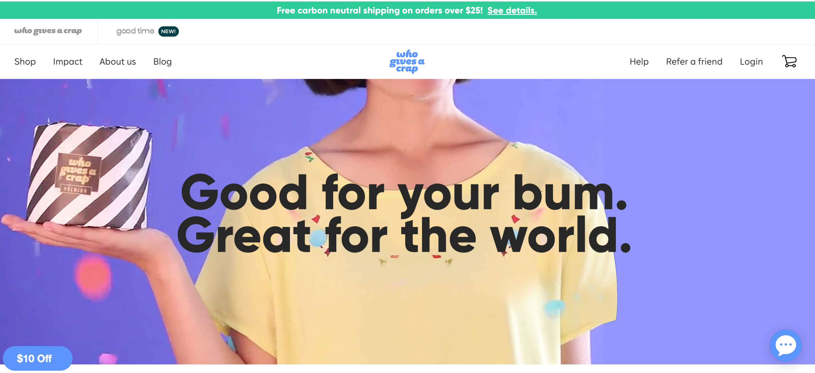 Who Gives a Craps’ website uses dropdown arrows to answer FAQs.