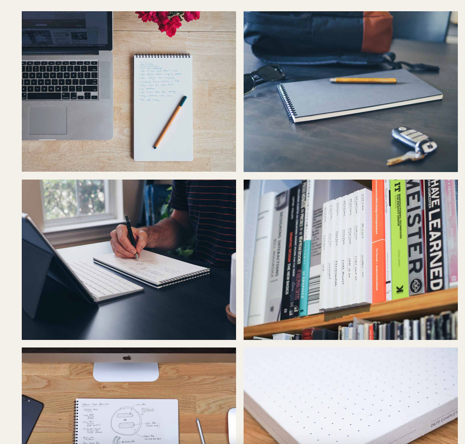 产品页面上的生活方式照片