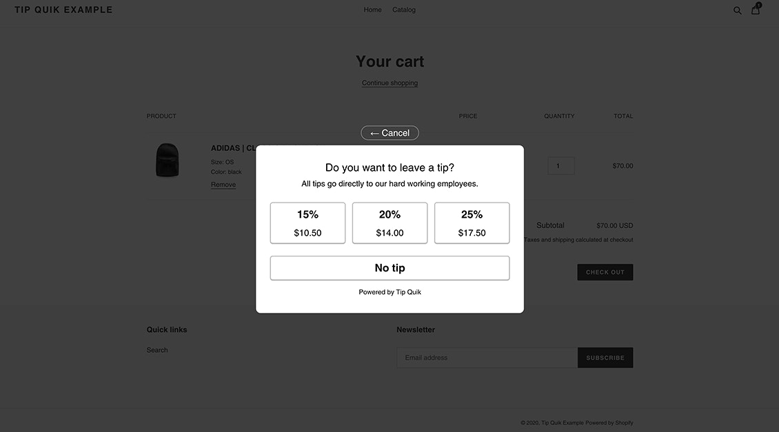 Tik快速免费购物应用程序