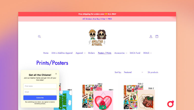 一个例子,一个精心设计的形式从阿德利塔服饰