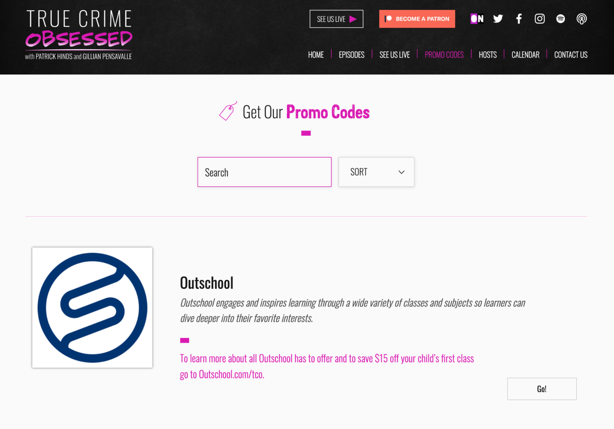 true crime obsessed affiliate program