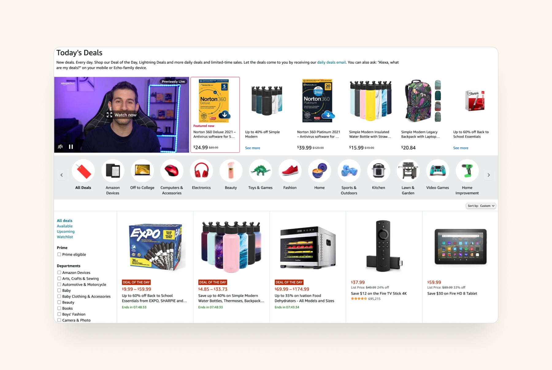 亚马逊简化交易