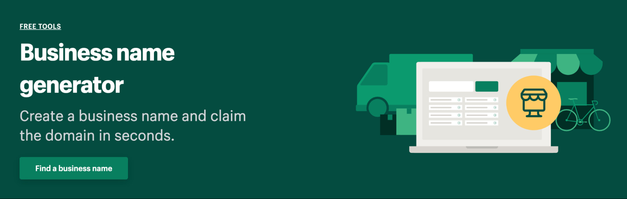 Shopify的企业名称生成器。