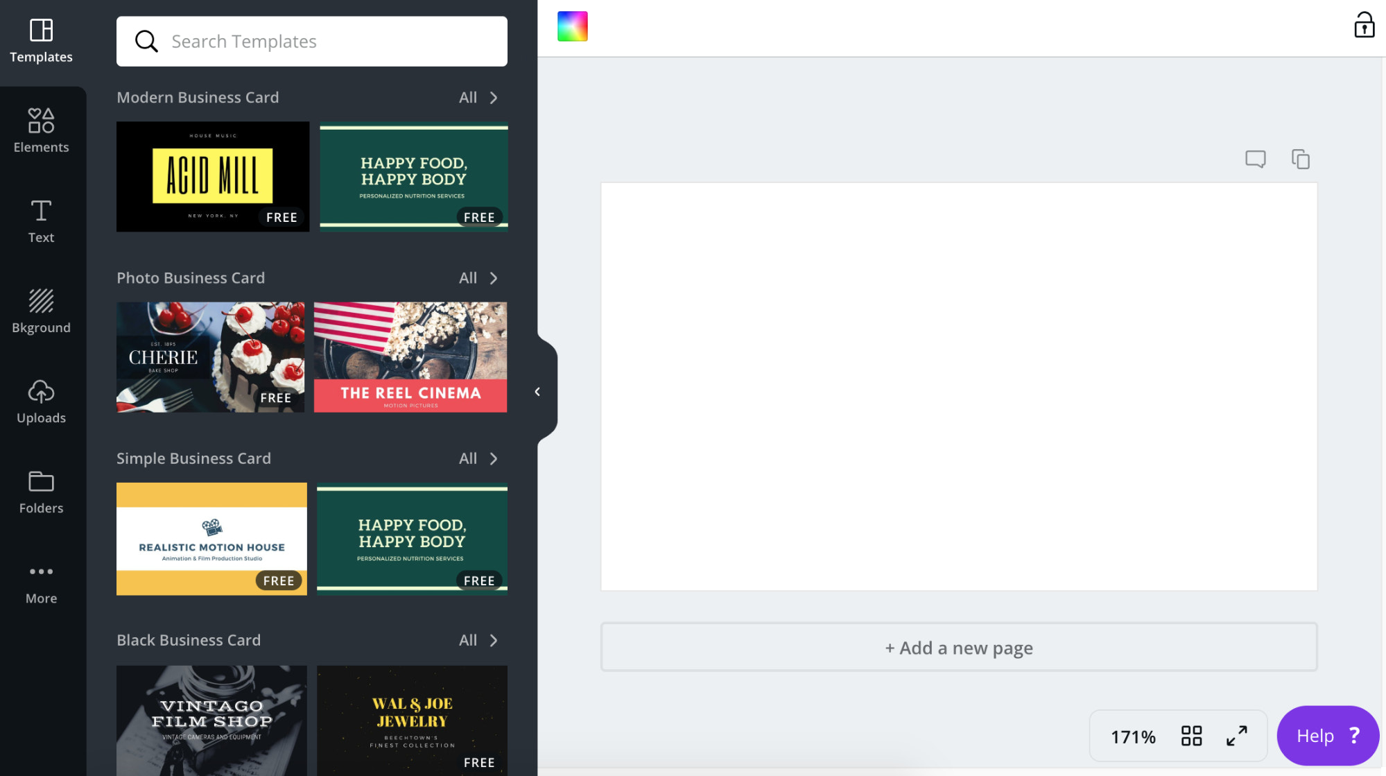 Canva名片设计师