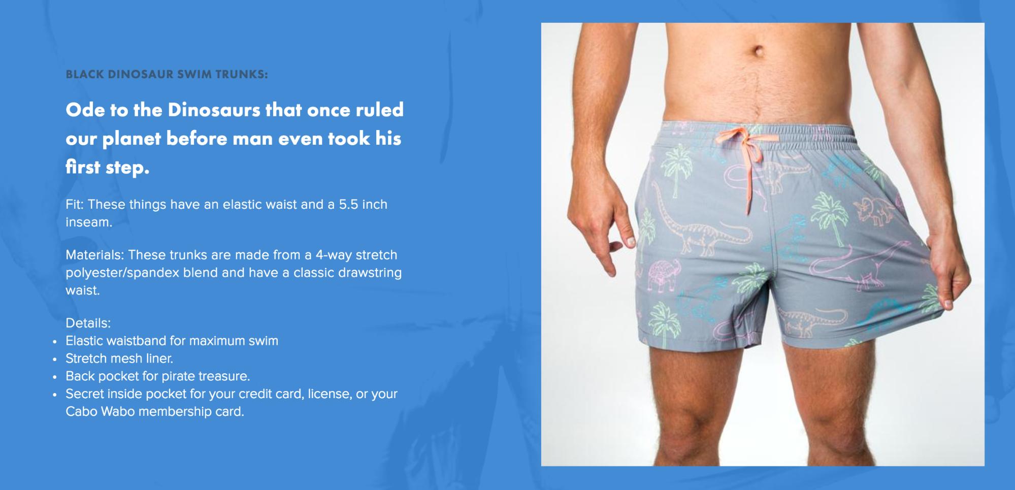 chubbies product description