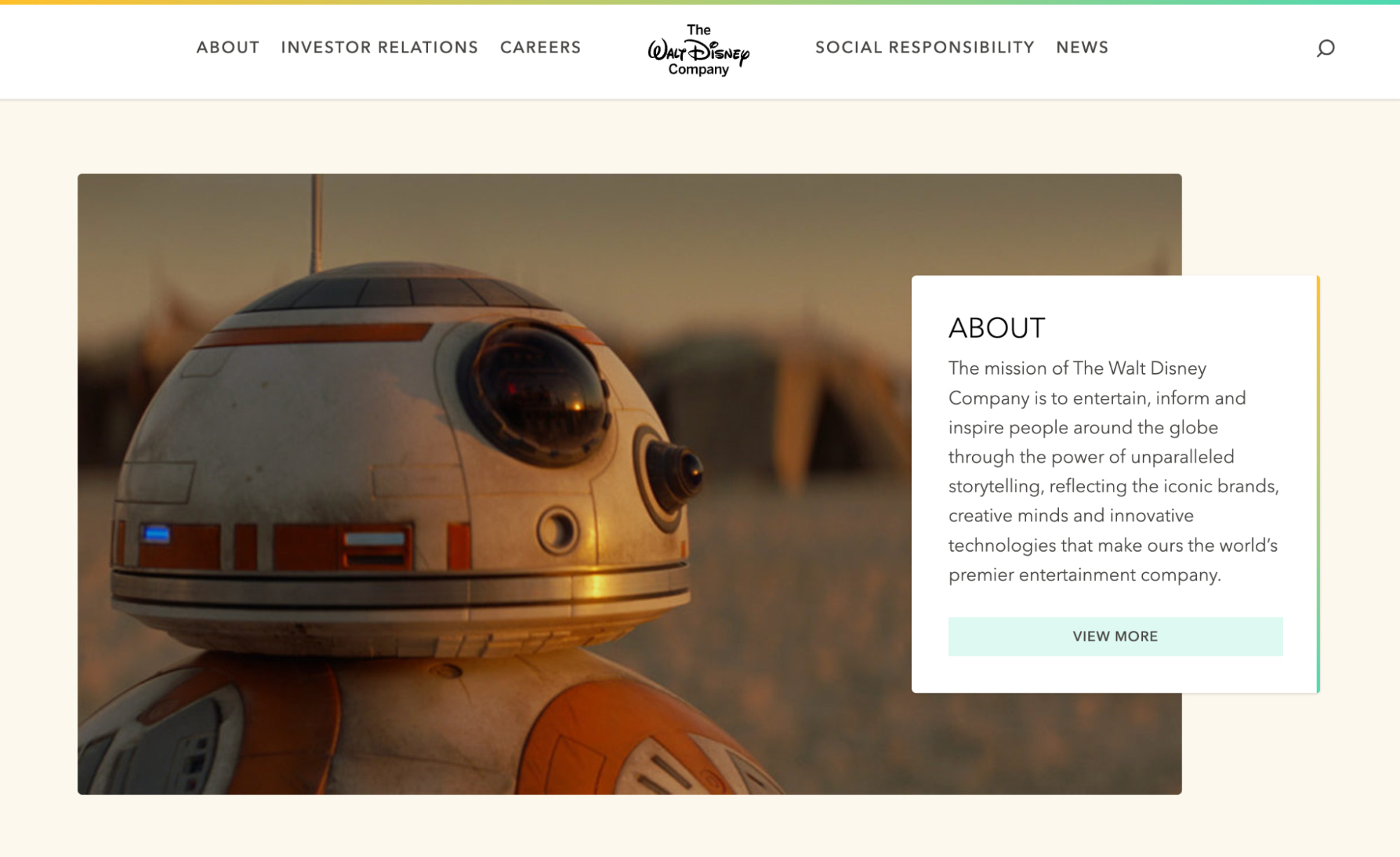 迪士尼愿景宣言