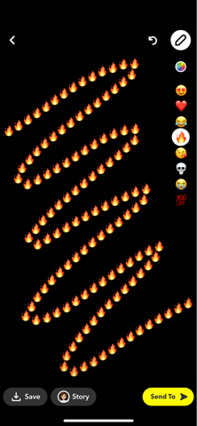 用表情符号画画