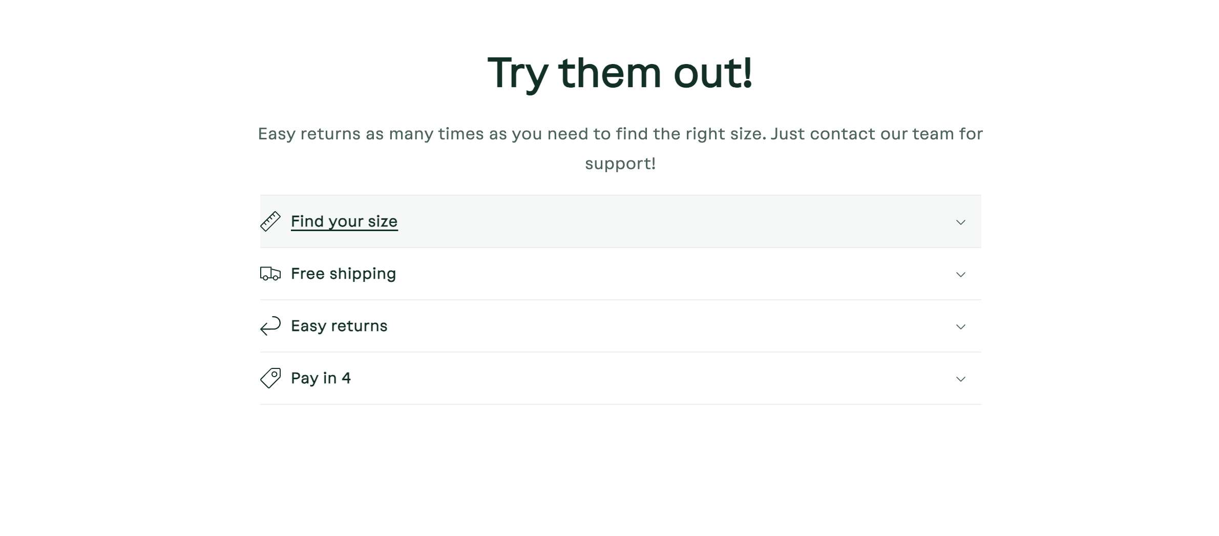 截屏啊f customer service links on the Thesus ecommerce website
