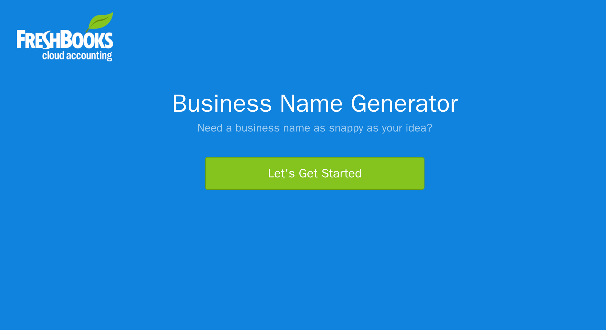 Freshbook's name generator