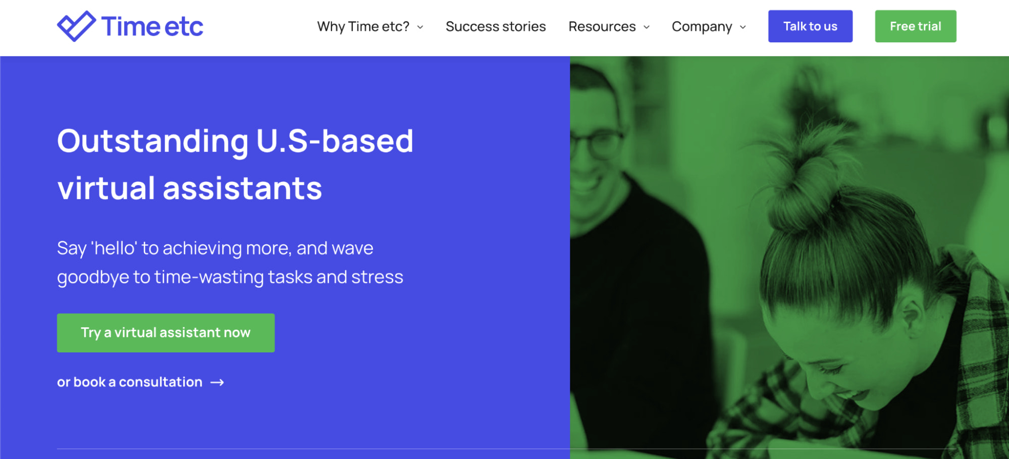 《时代》杂志等网站首页,以“杰出的美国虚拟助手”为标题。