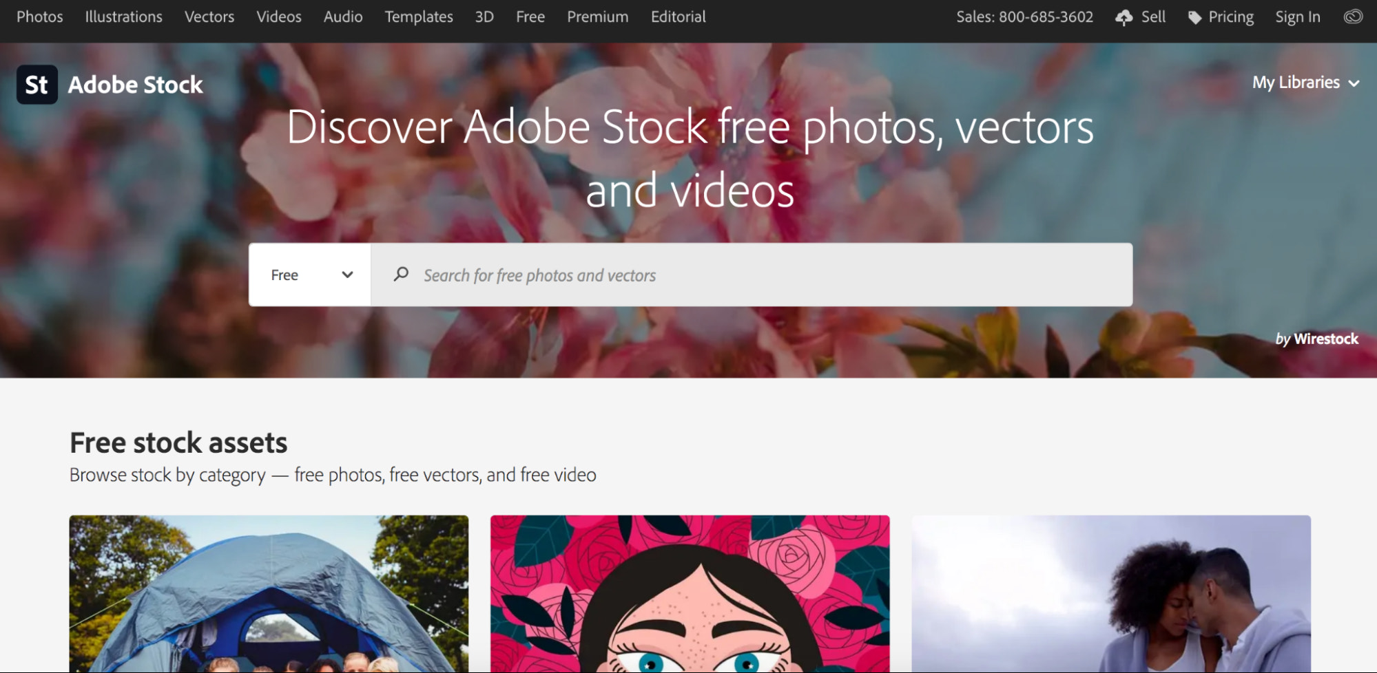 adobe stock free stock photography site