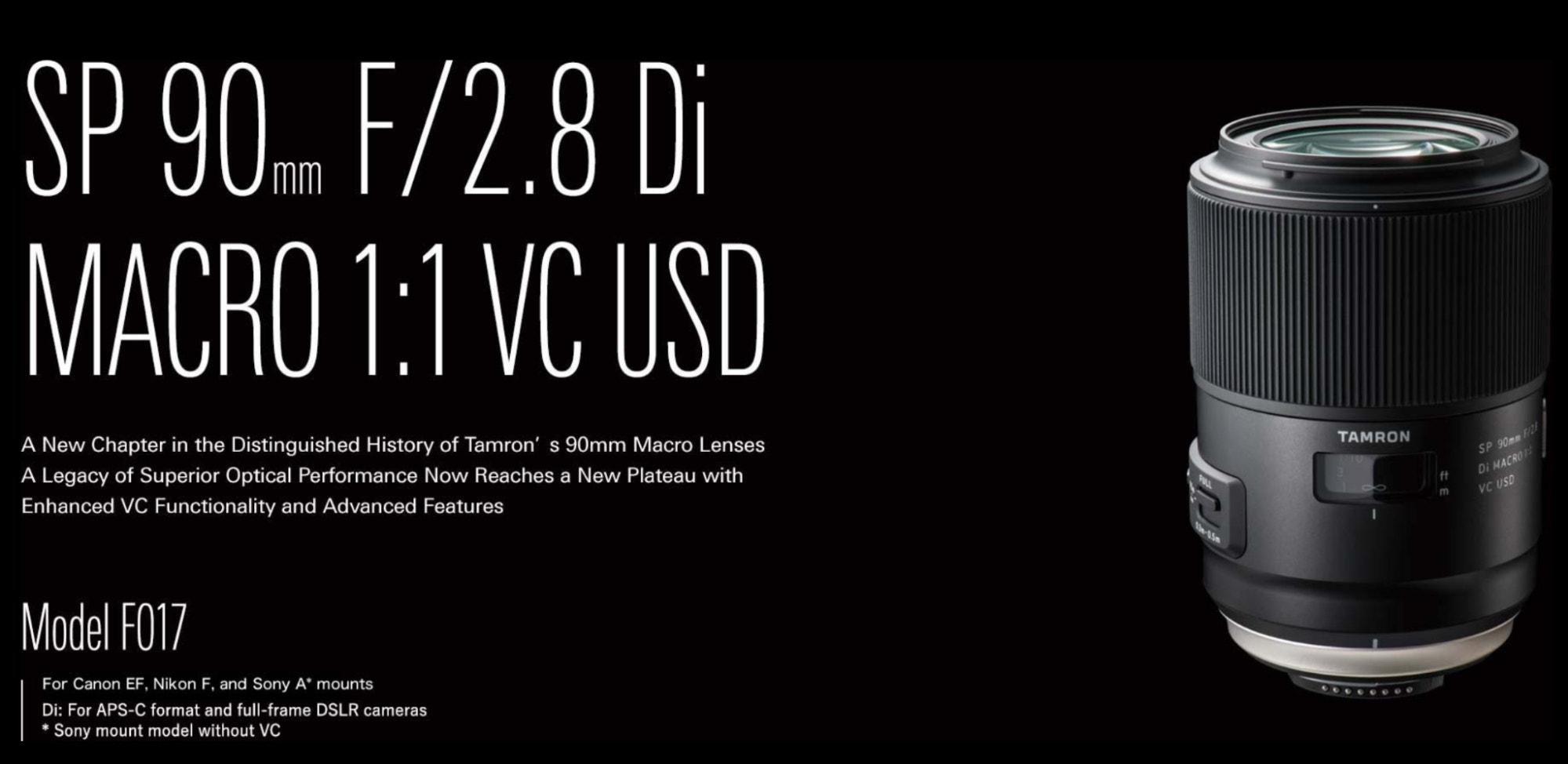 腾龙SP 90mm F/2.8 Di微距1:1 VC镜头截图。