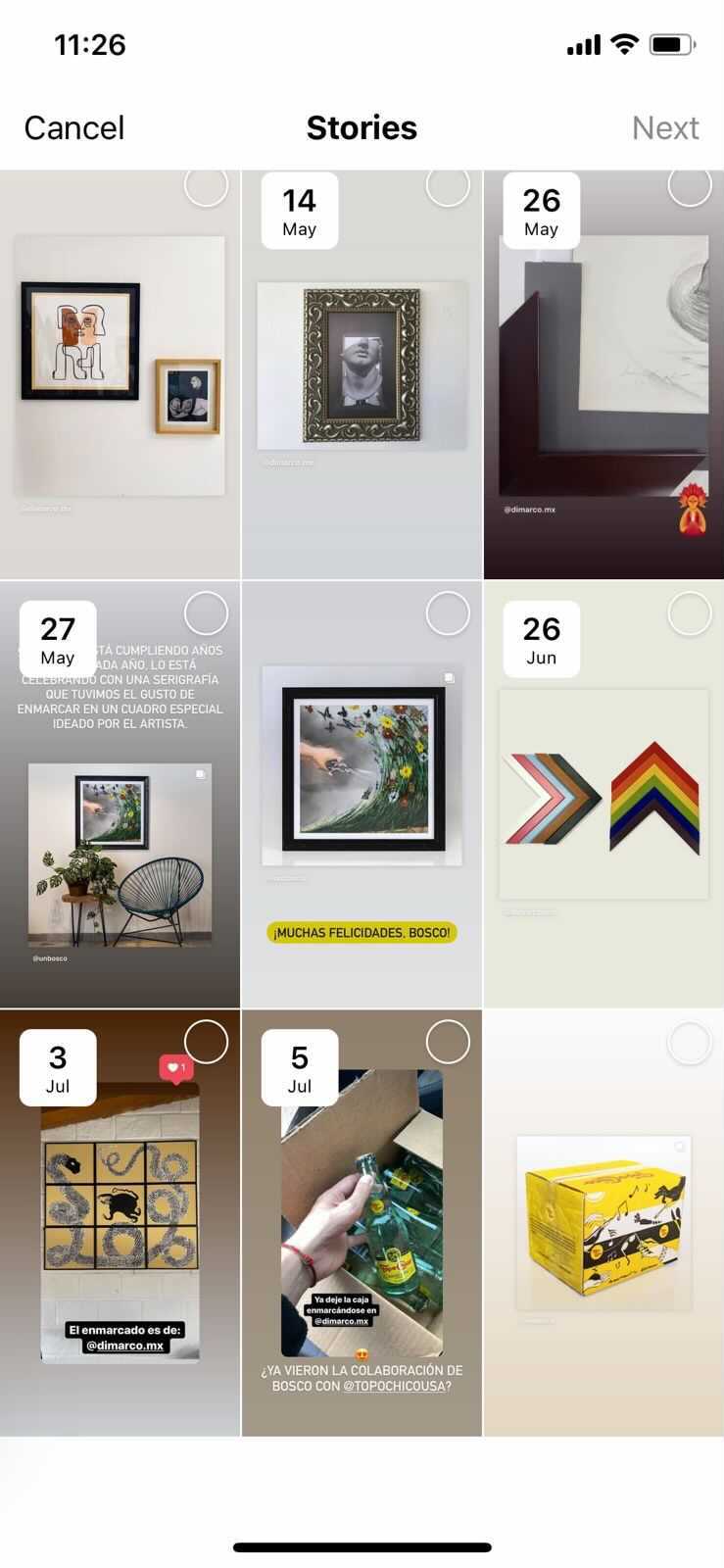 添加故事到高亮步骤2