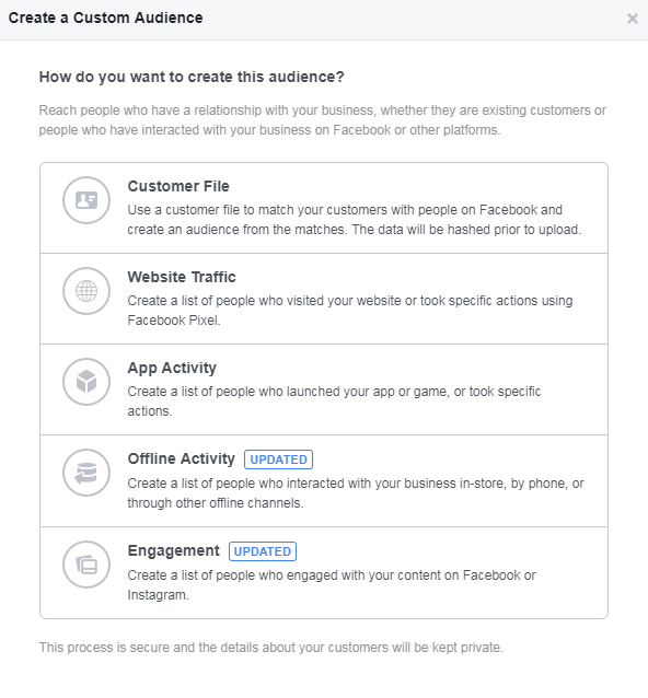 Instagram Story广告受众定位活动的图片