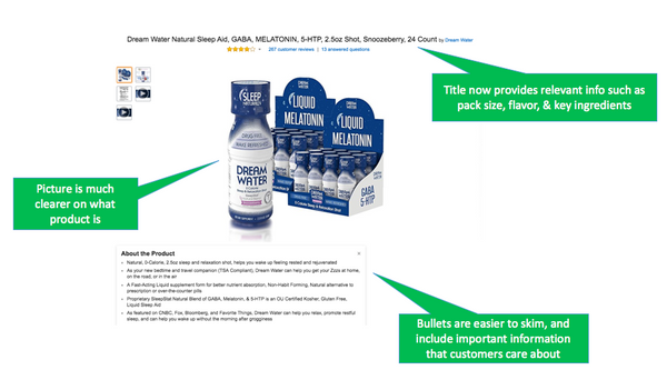 经过优化的亚马逊列表截图