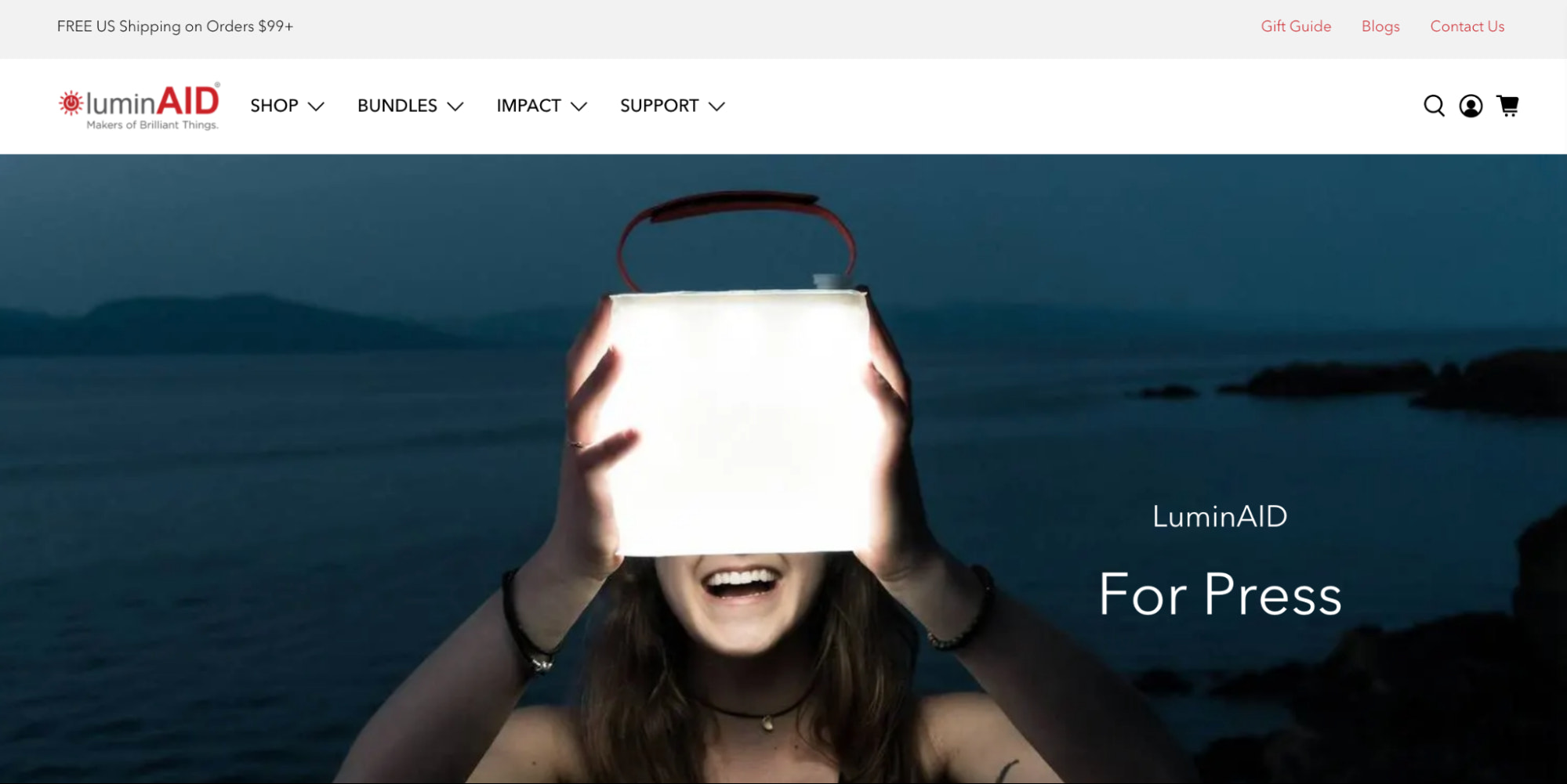 LuminAID新闻套件