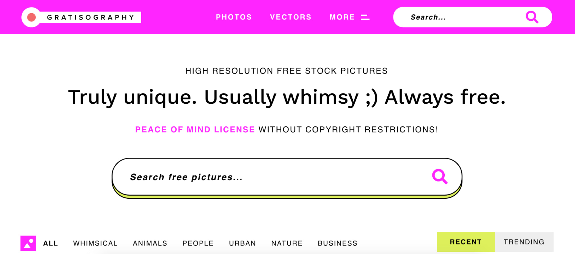 西蒂反对immagini gratuite per uso commerciale: Gratisography