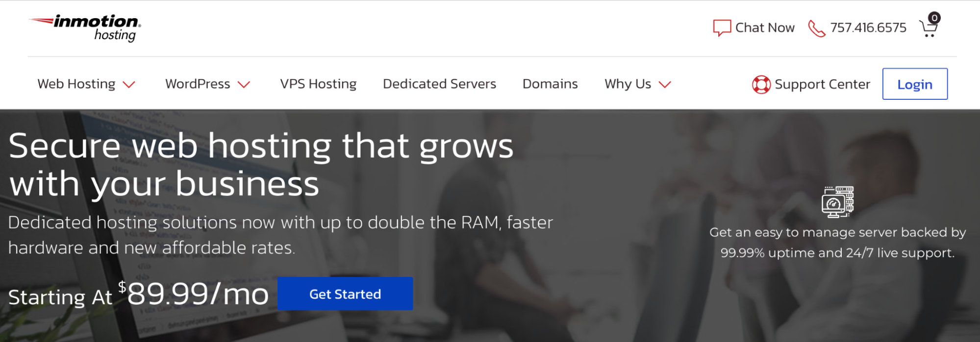 inmotion web hosting