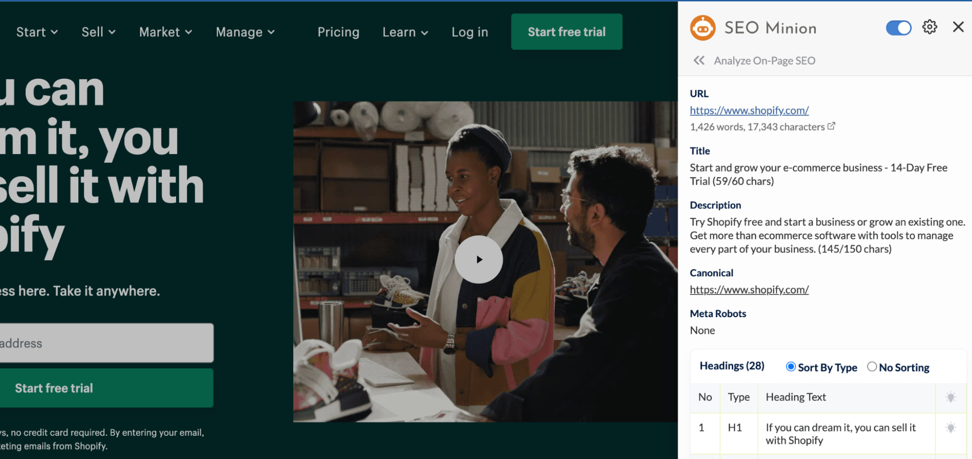 chrome extension example