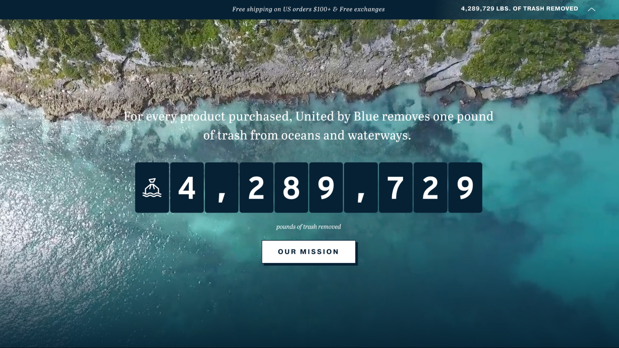 联合蓝色社会证明的例子