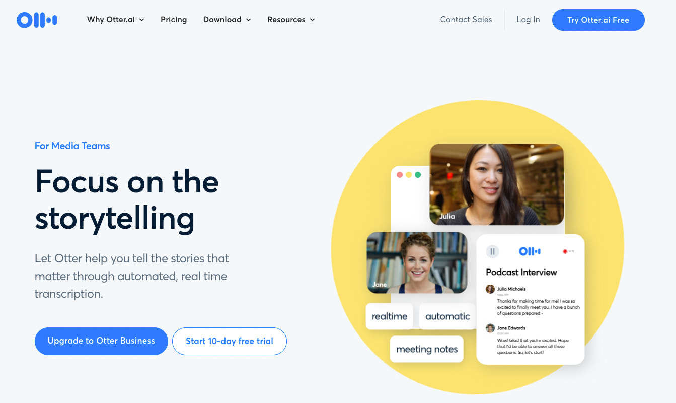 水獭Ai主页的截图
