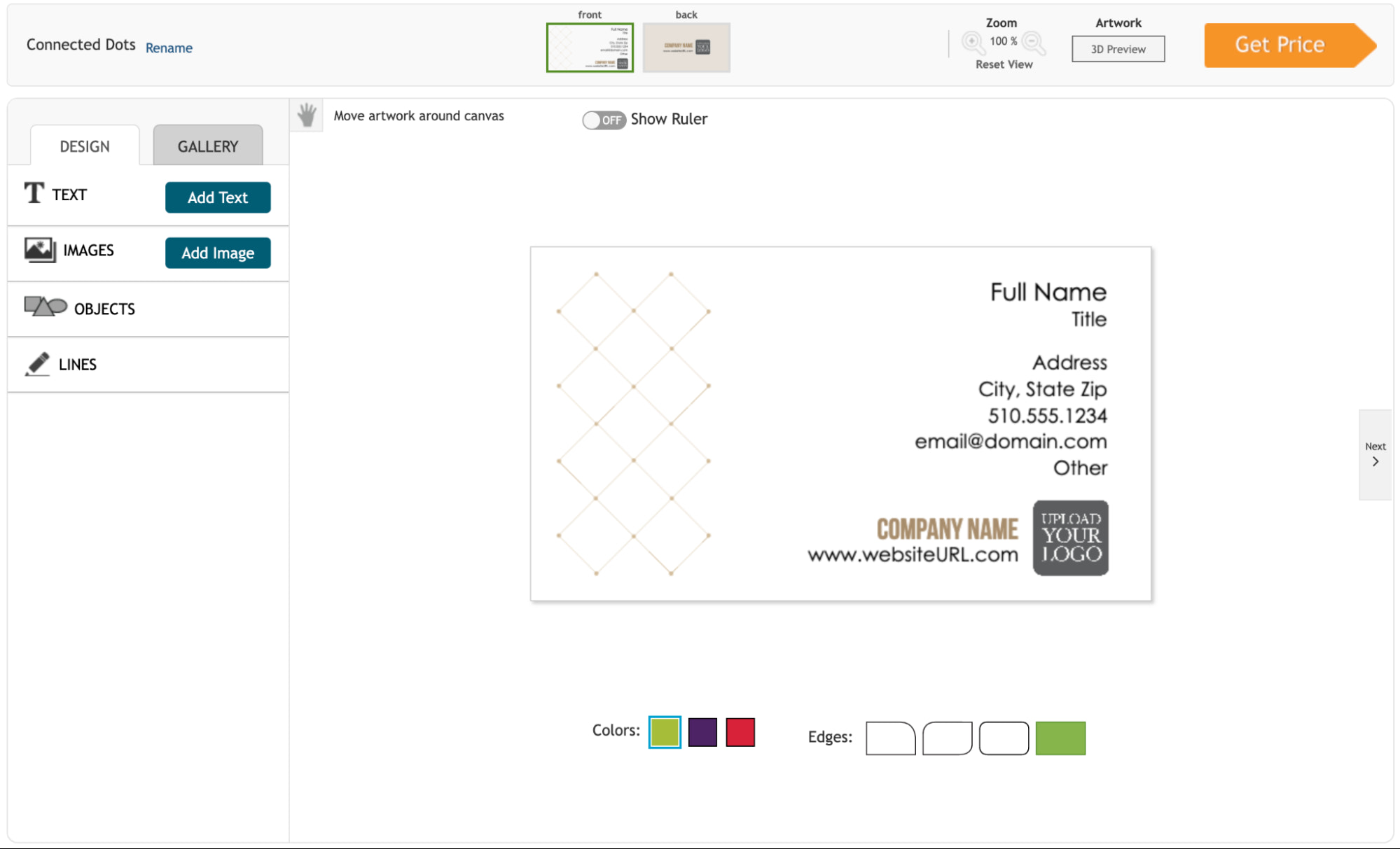 模切名片制造商PsPrint