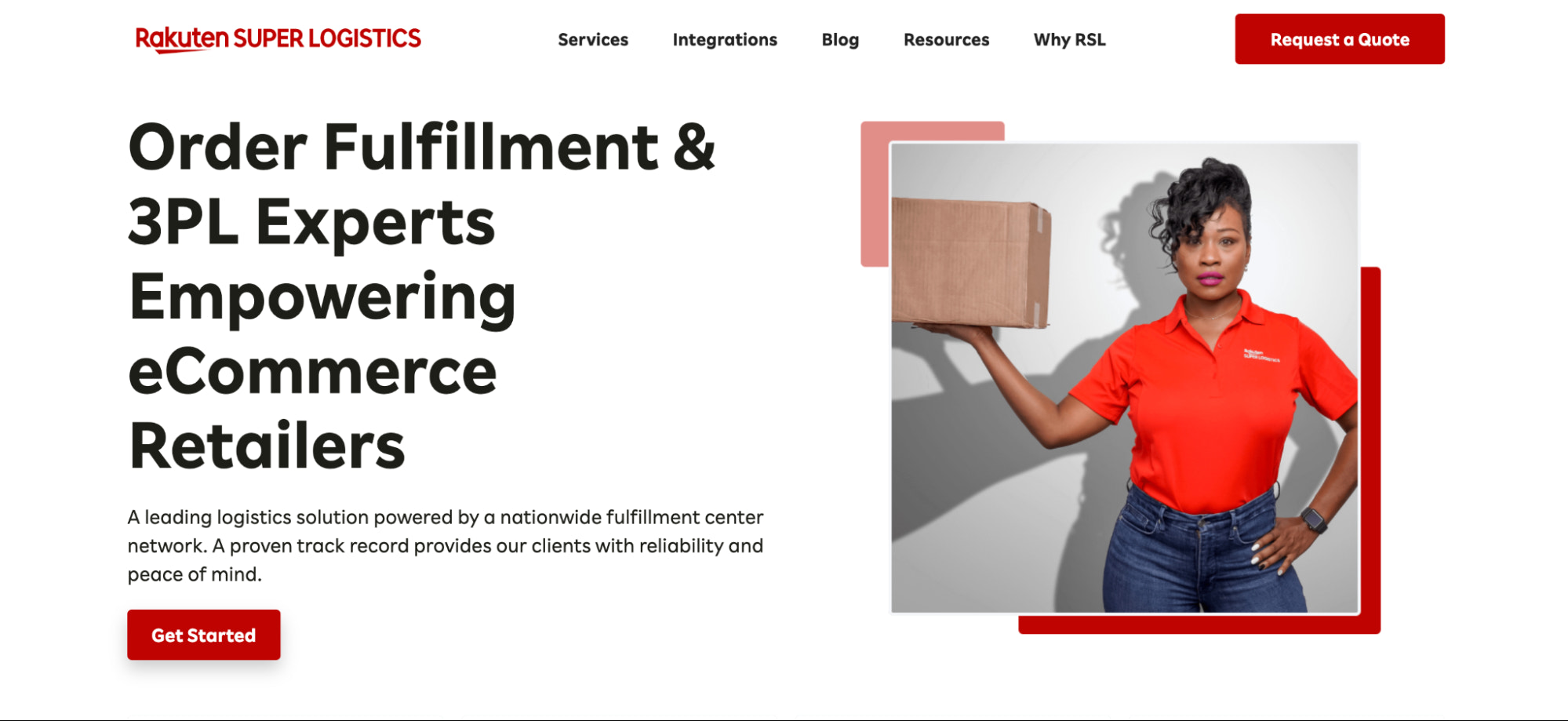 Rakuten super logistics