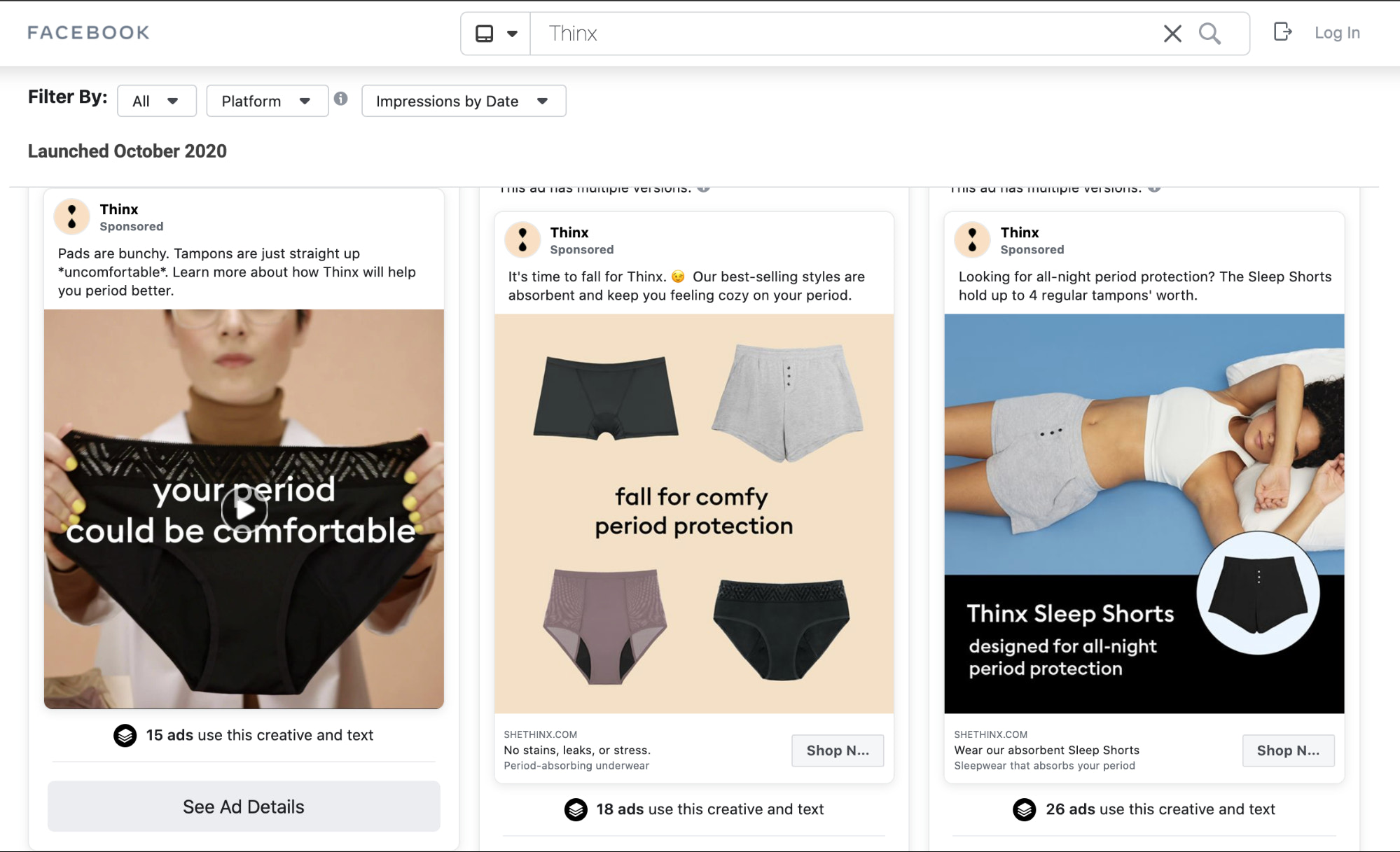 Facebook广告库对比