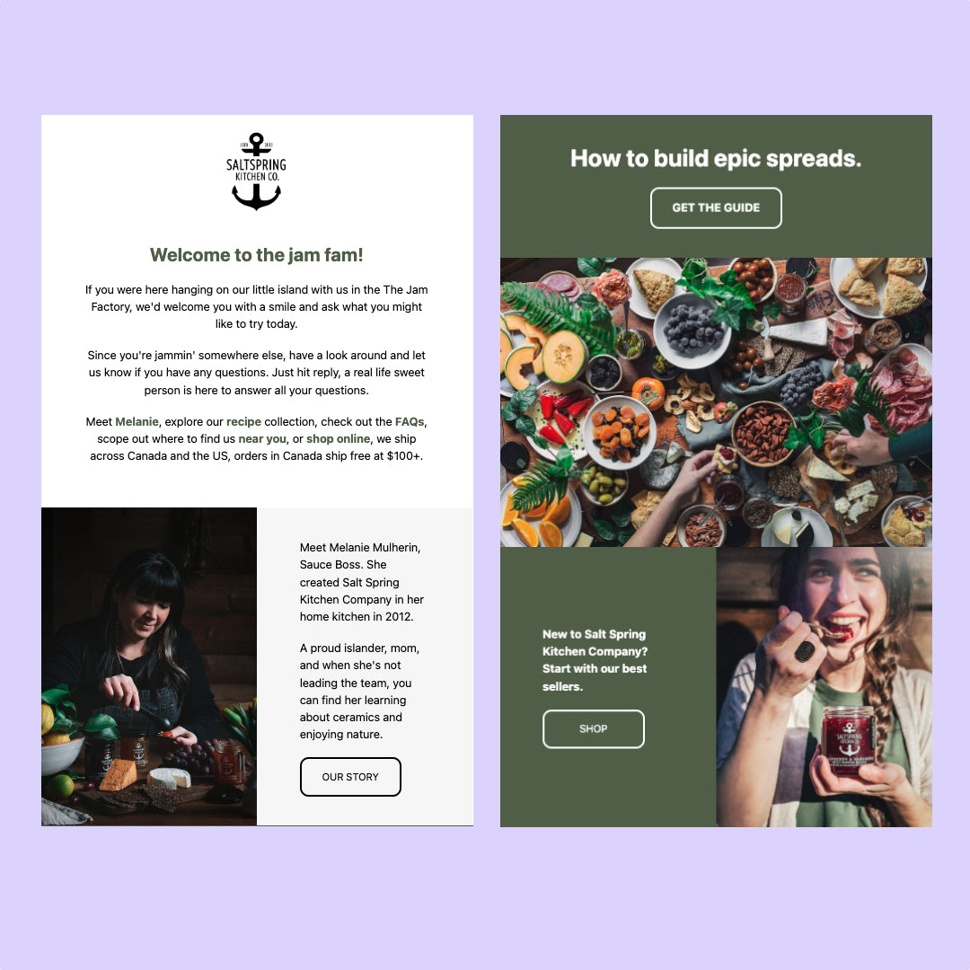 使用Shopify电子邮件进行电子ob欧宝娱乐app下载地址邮件营销的例子