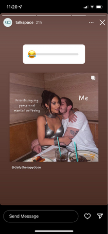 在instagram上分享表情包