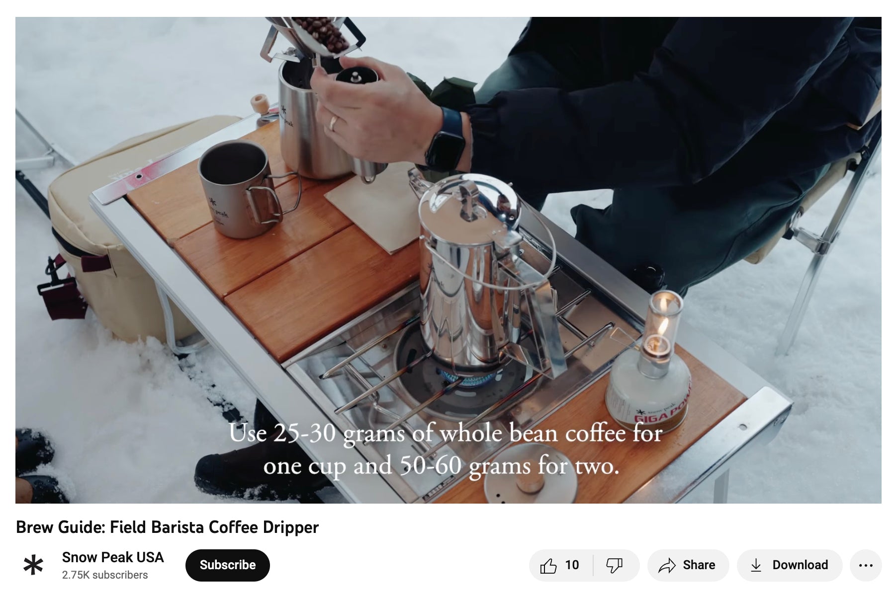 截图的YouTube视频由雪峰美国