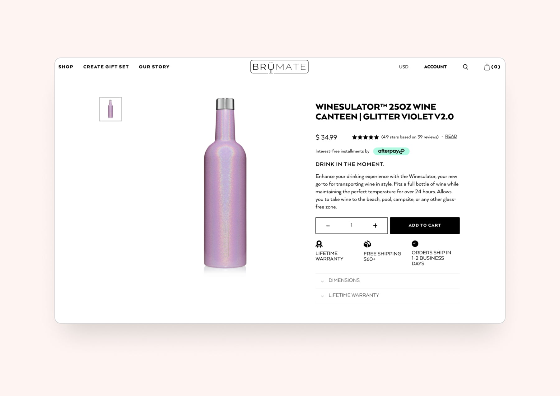 Website van BrüMate