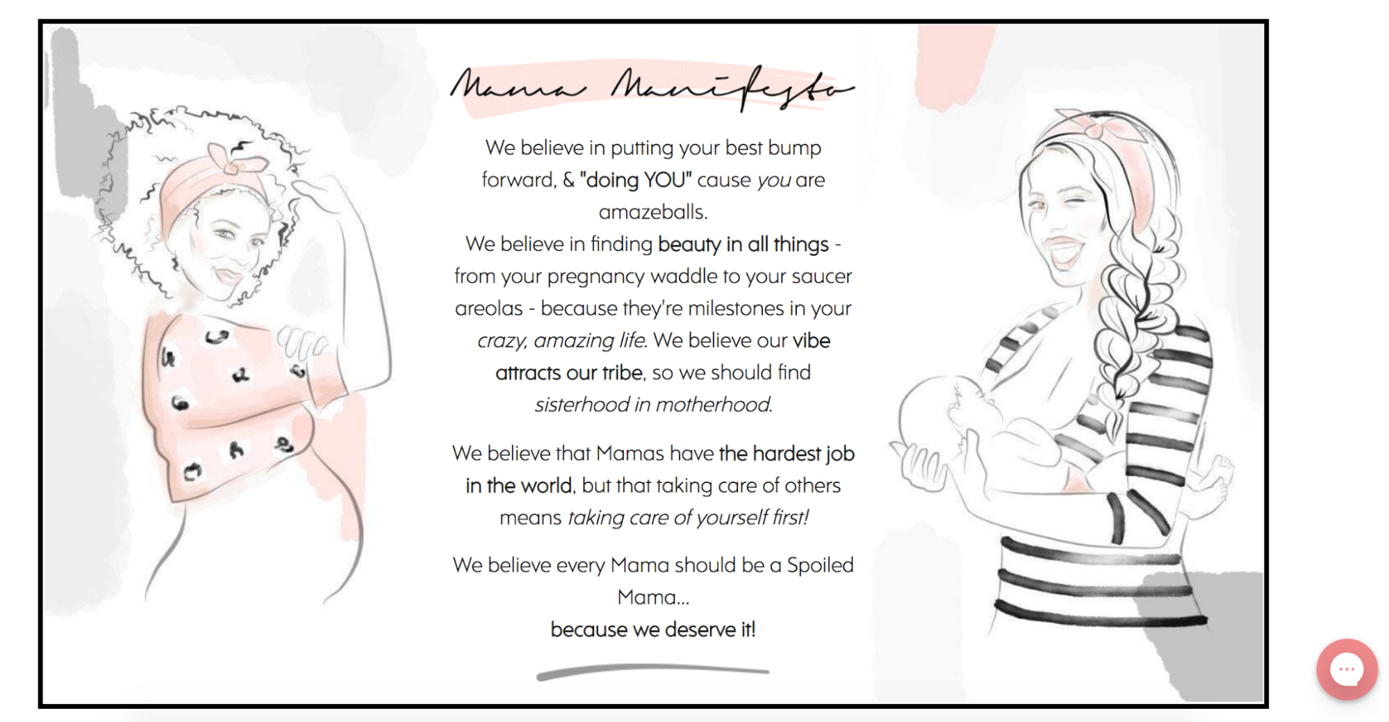 the spoiled mama mission statement