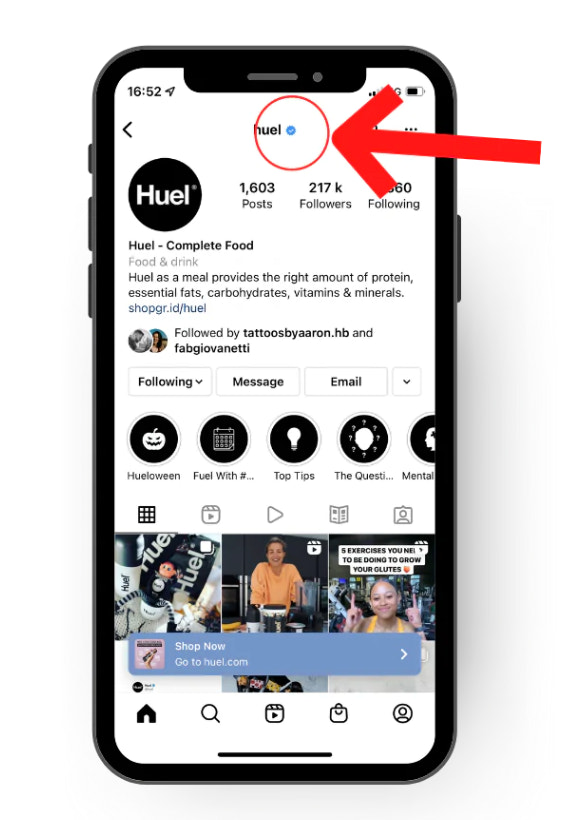 验证过的ig账户示例