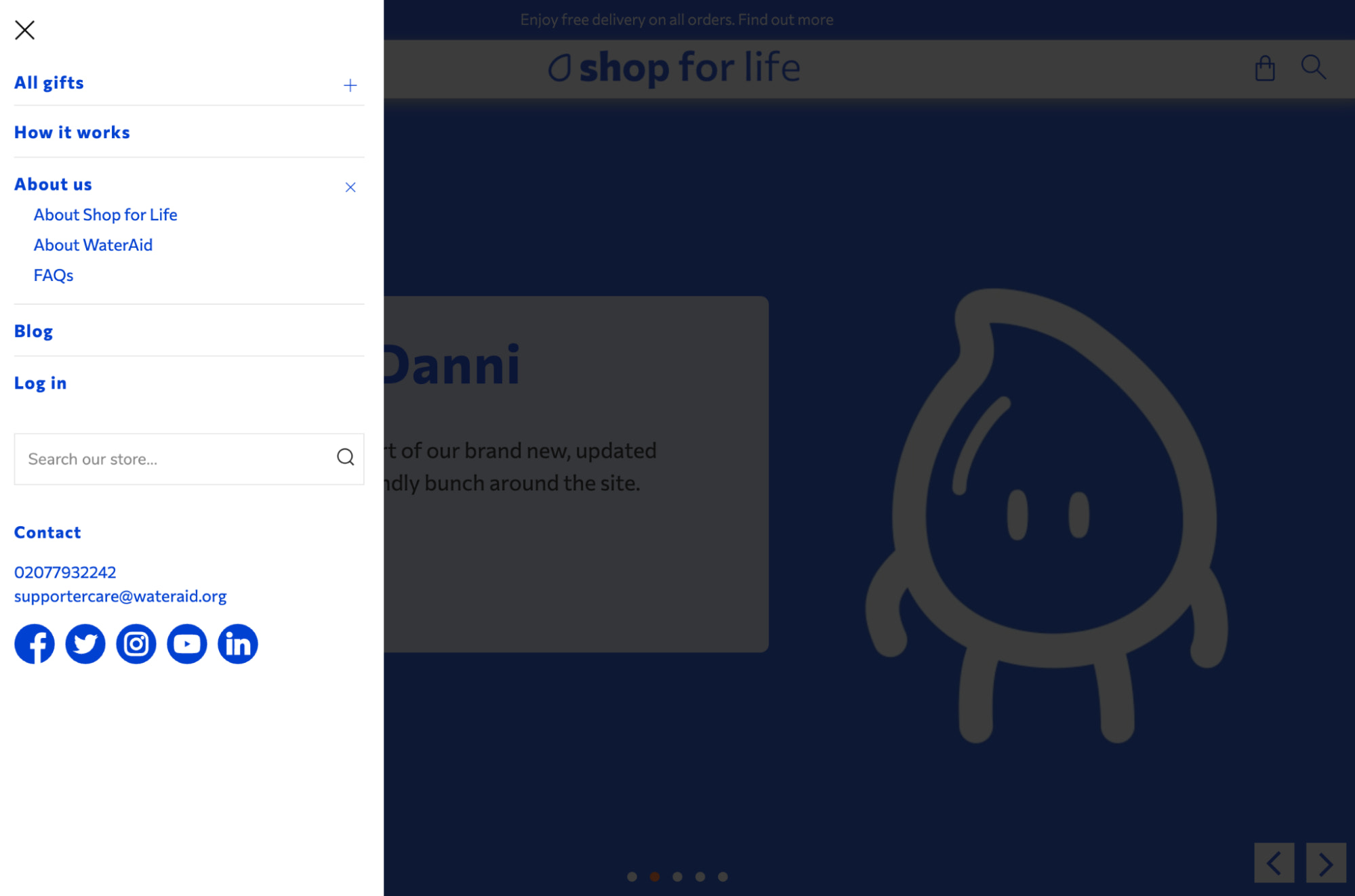 水务援助常见问题网页