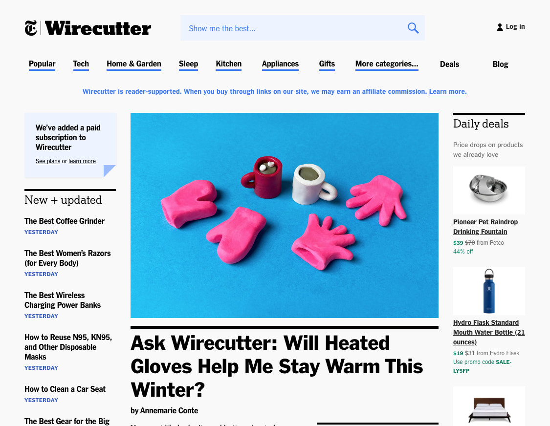 wirecutter affiliate program