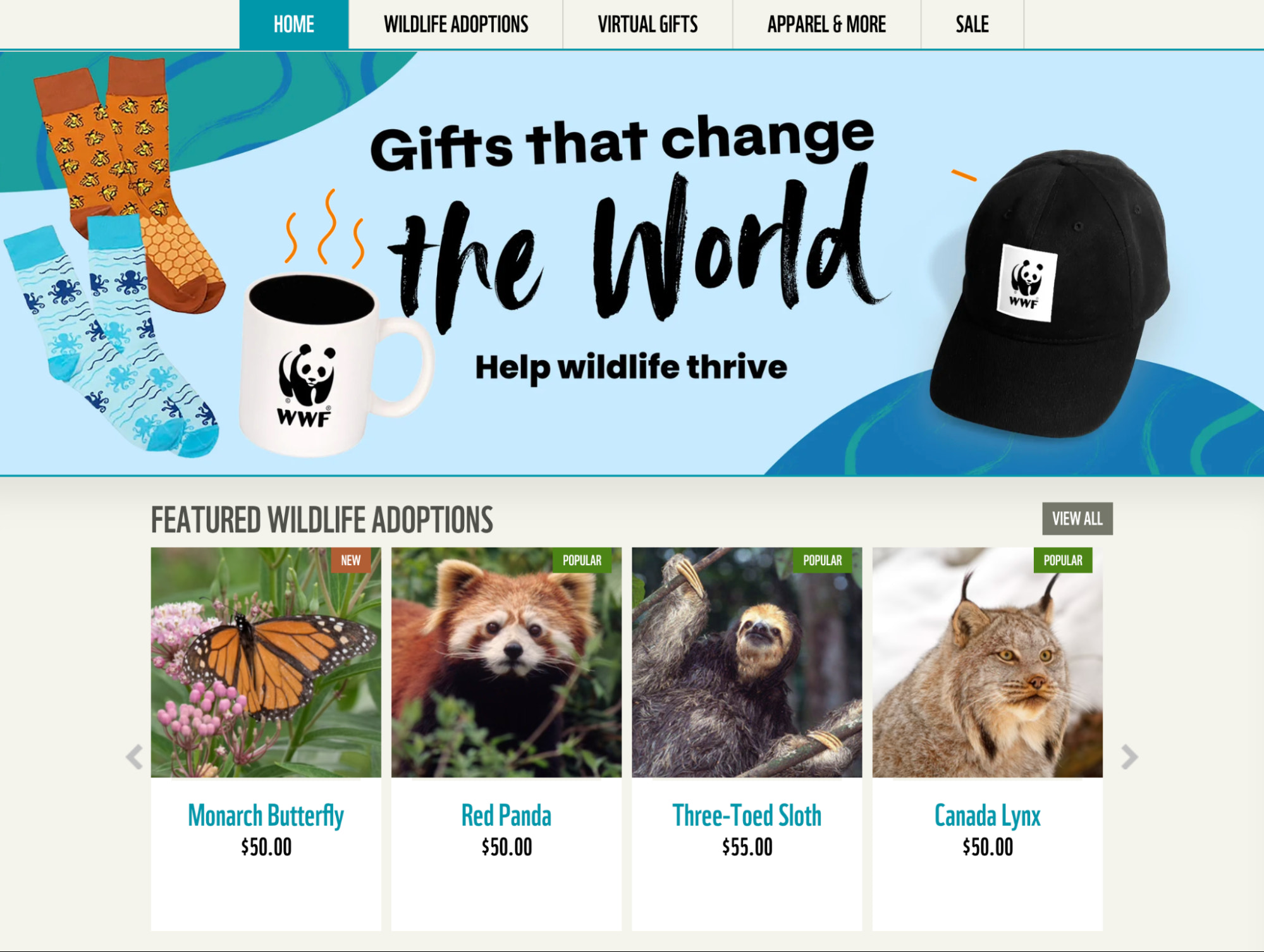 世界自然基金会商店