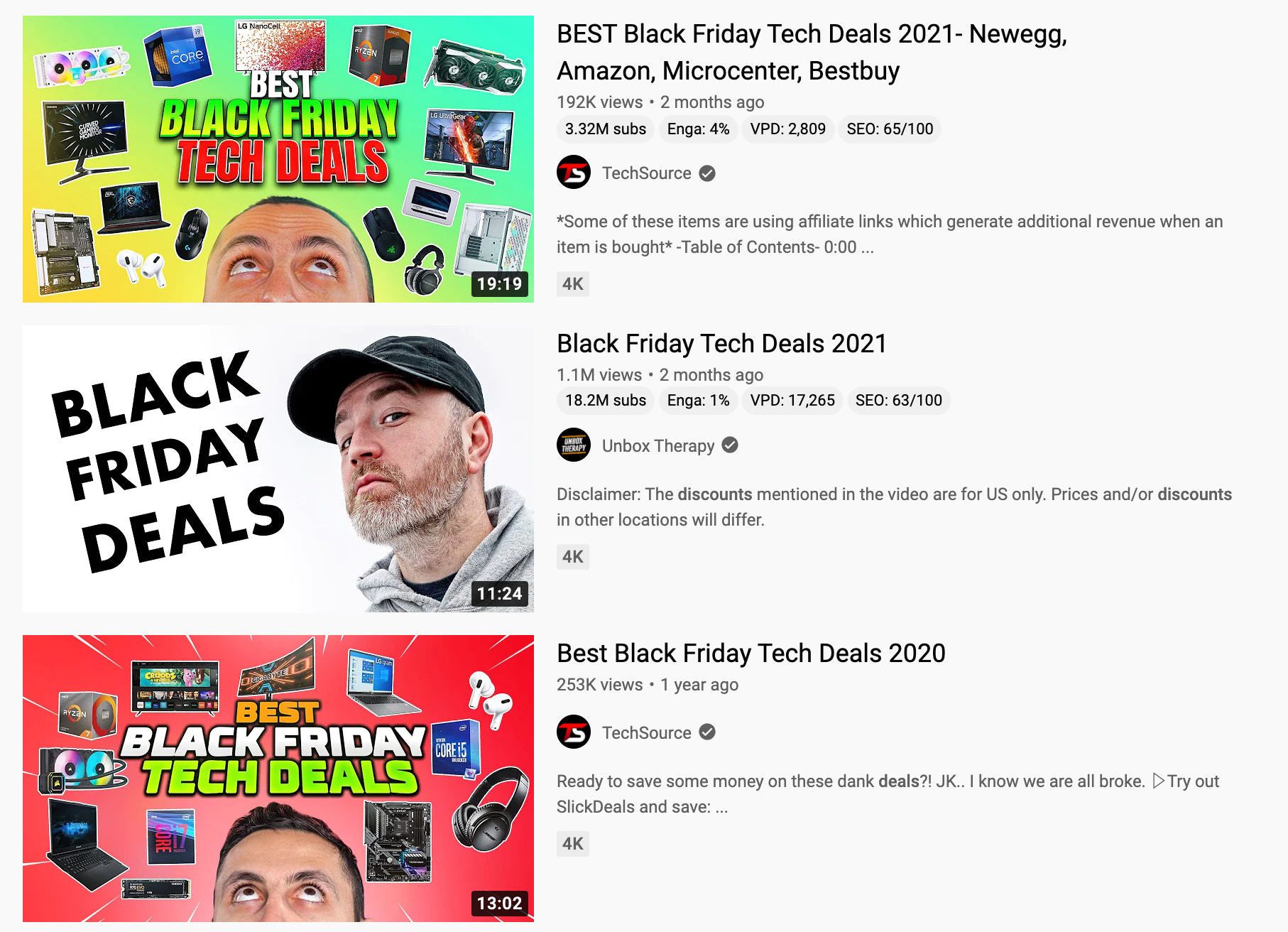 youtube视频缩略图艺术的例子,是引人注目的