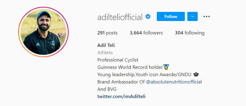 更新你的Instagram简介和个人资料