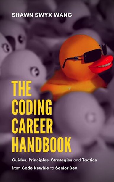 app development books: the coding career handbook cover