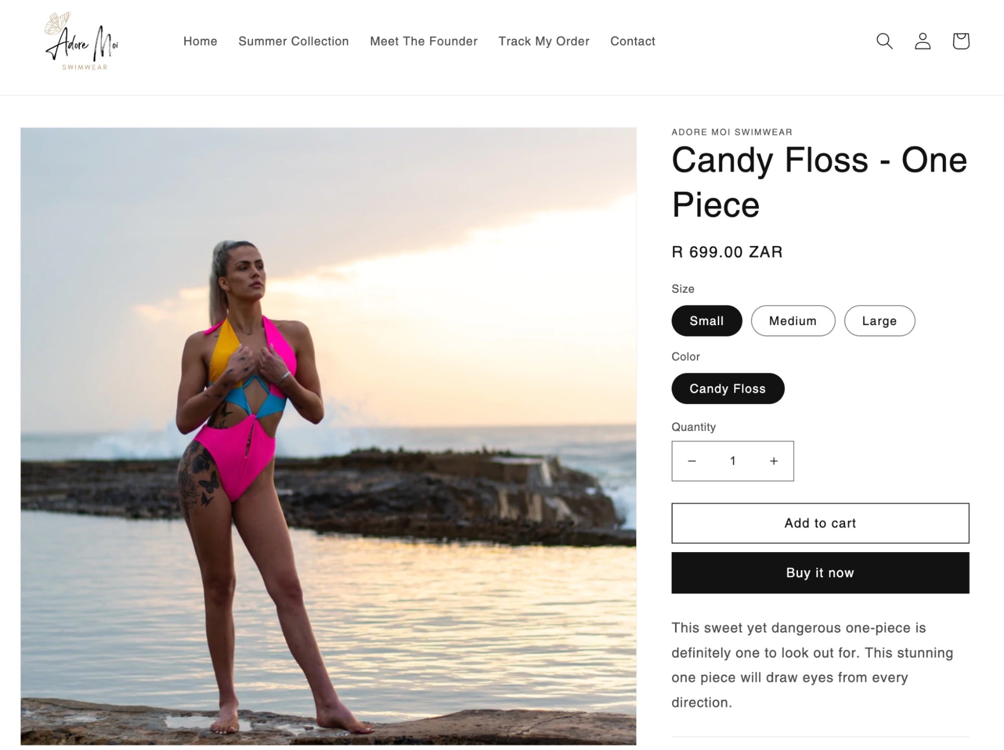 Adore Moi的夏季泳衣系列