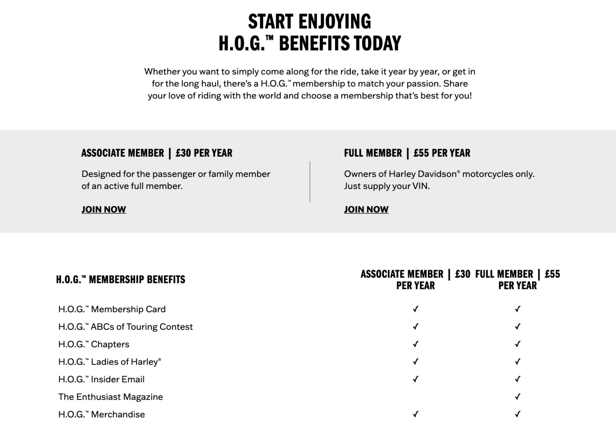 哈雷戴维森会员计划