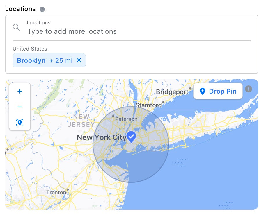 Facebook广告位置