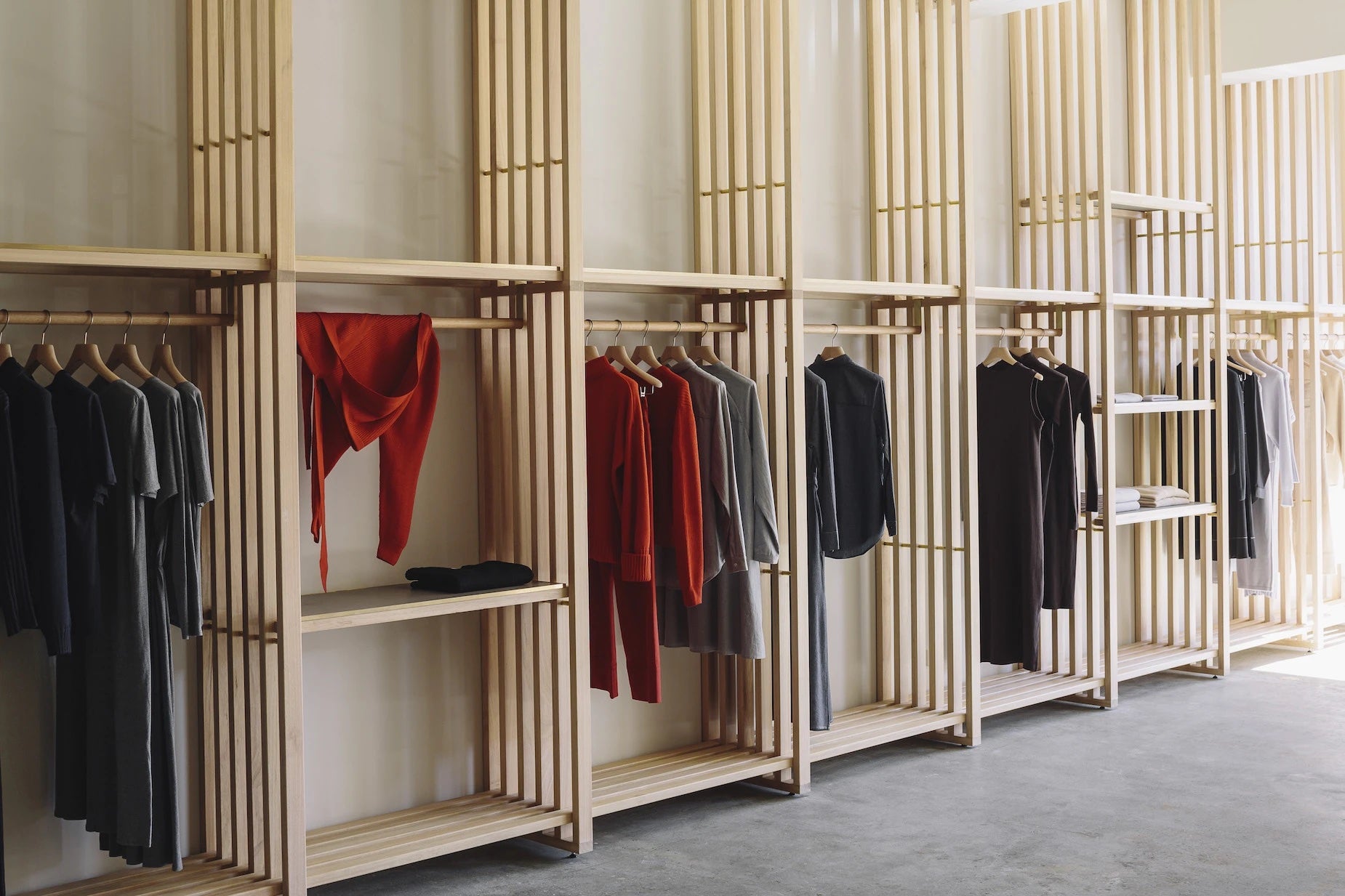 Kowtow clothing racks