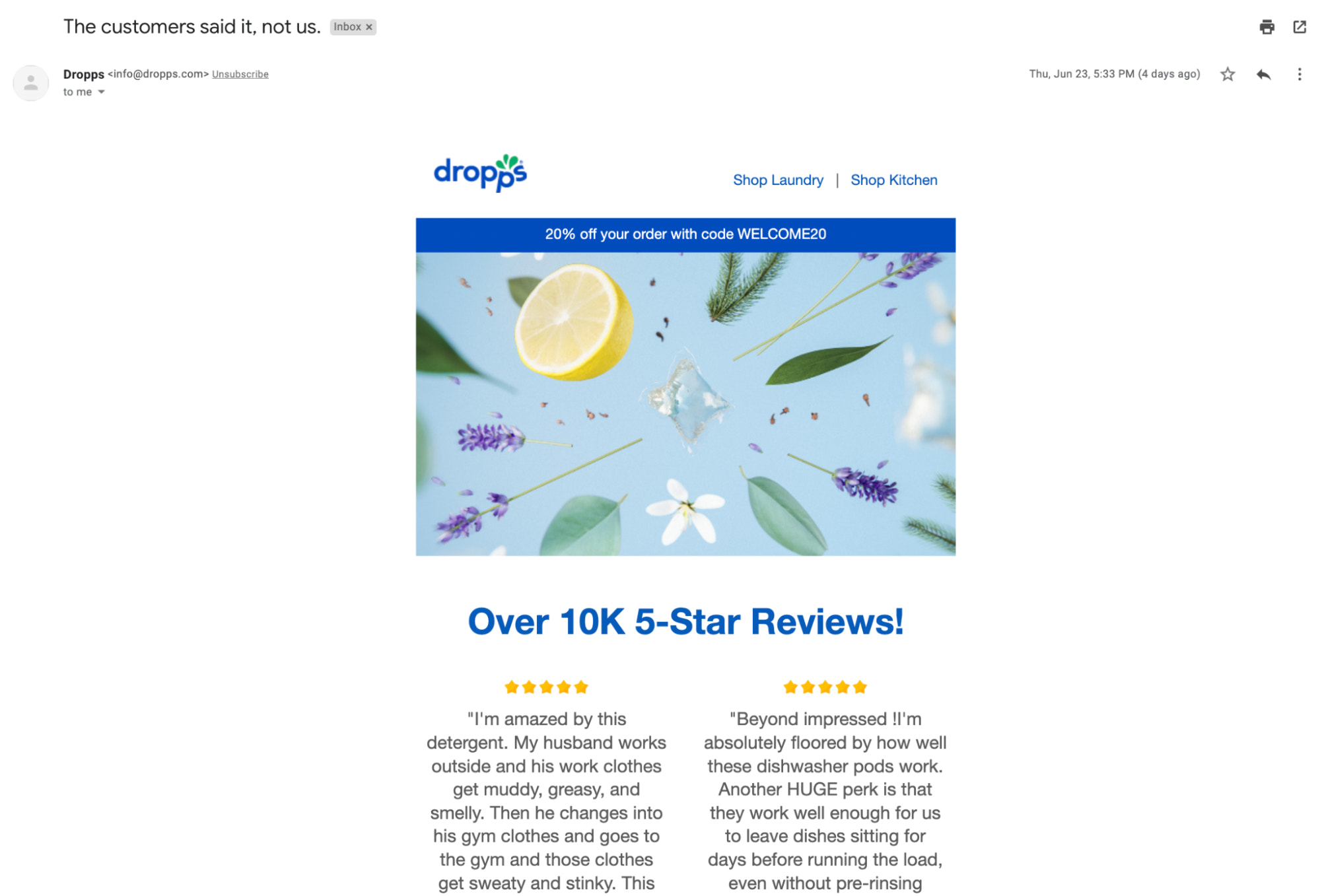 customer reviews for retail