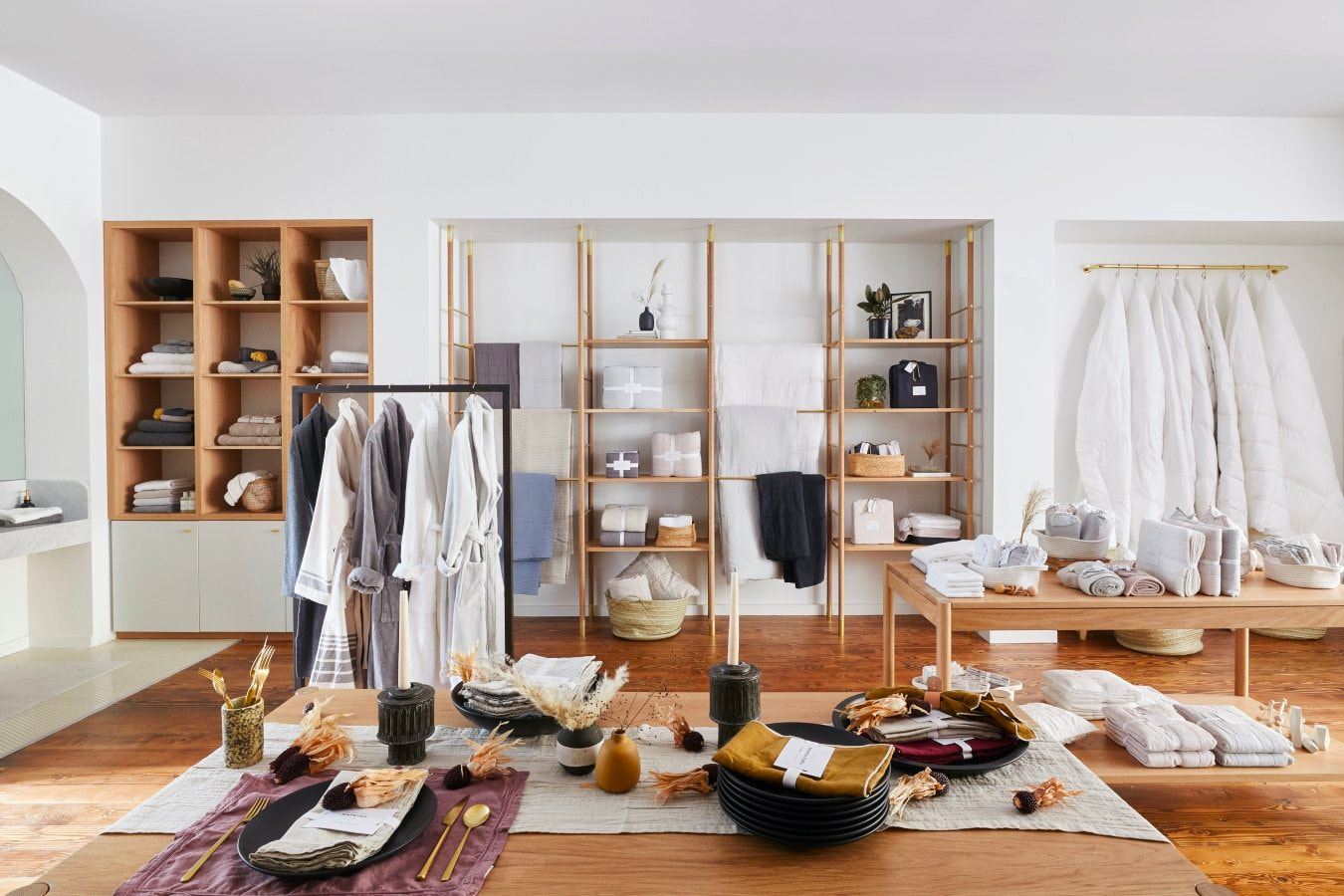 inside Parachute retail store